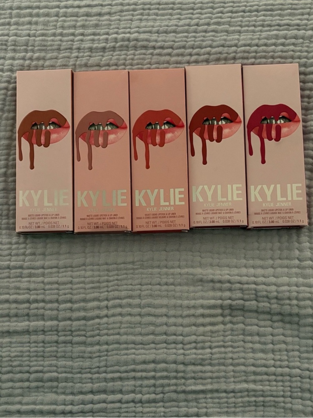 Kylie Cosmetics Lip Kit Set — Assorted Pink & Red Shades
